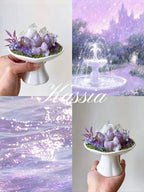 Violet Mist Crystal Garden