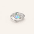 Opal Ring in 925 Sterling Silver