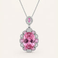 Zircon Necklace in 925 Sterling Silver
