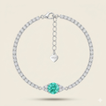 Zircon Bracelet in 925 Sterling Silver
