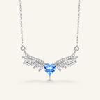 Angel Wing Heart Pendant