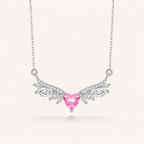 Angel Wing Heart Pendant