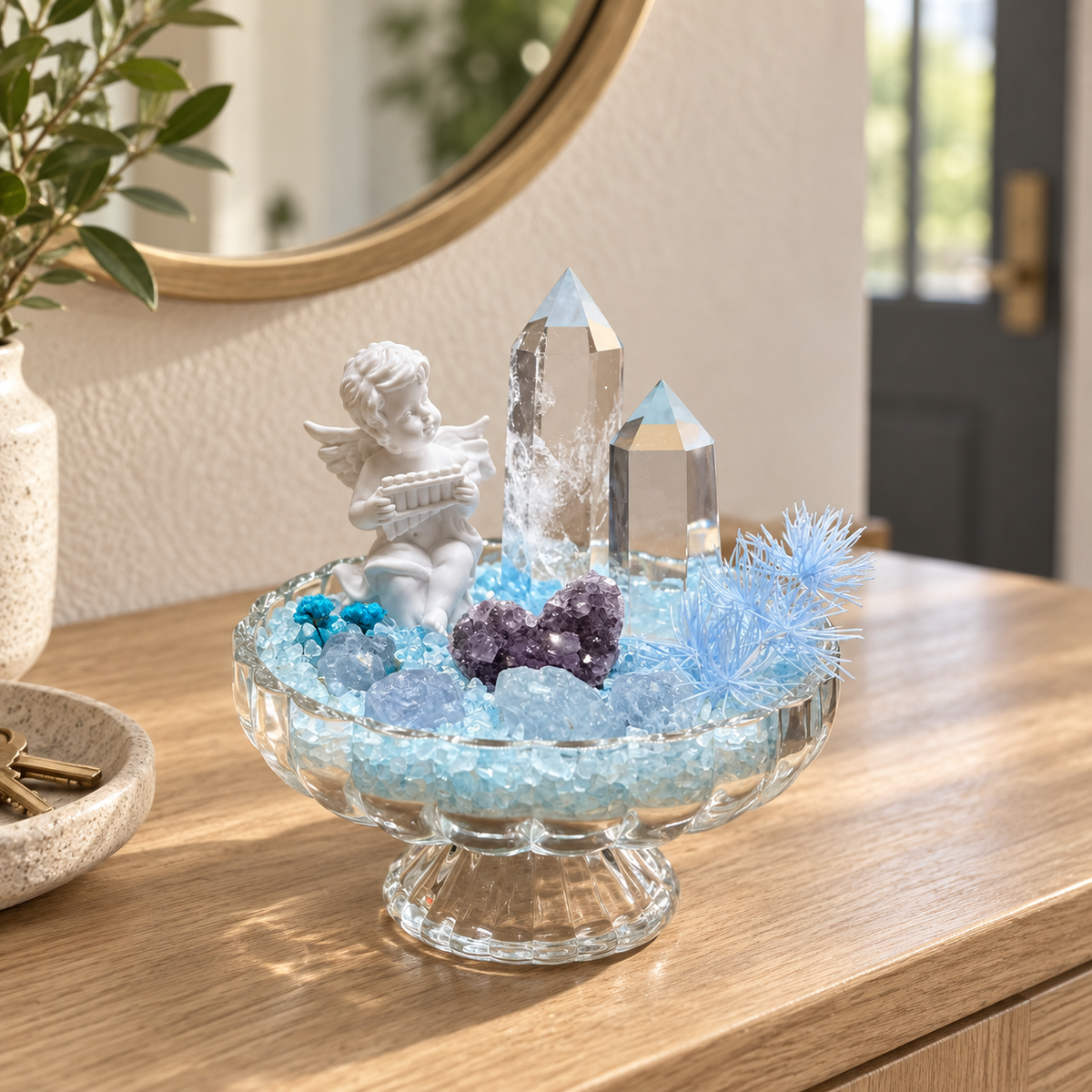 Celestial Angel Crystal Garden