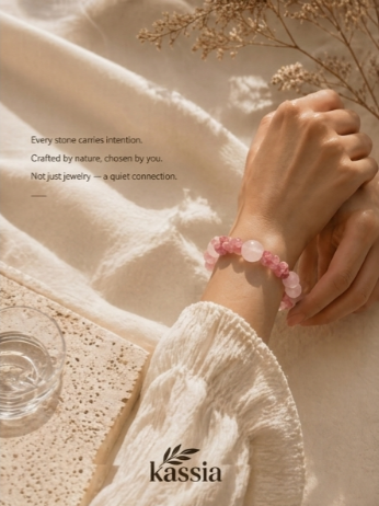 the "rosé reverie" bracelet