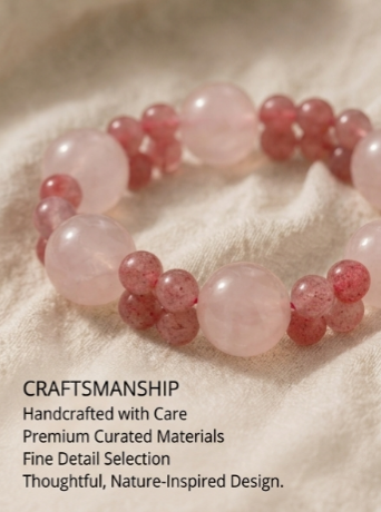 the "rosé reverie" bracelet